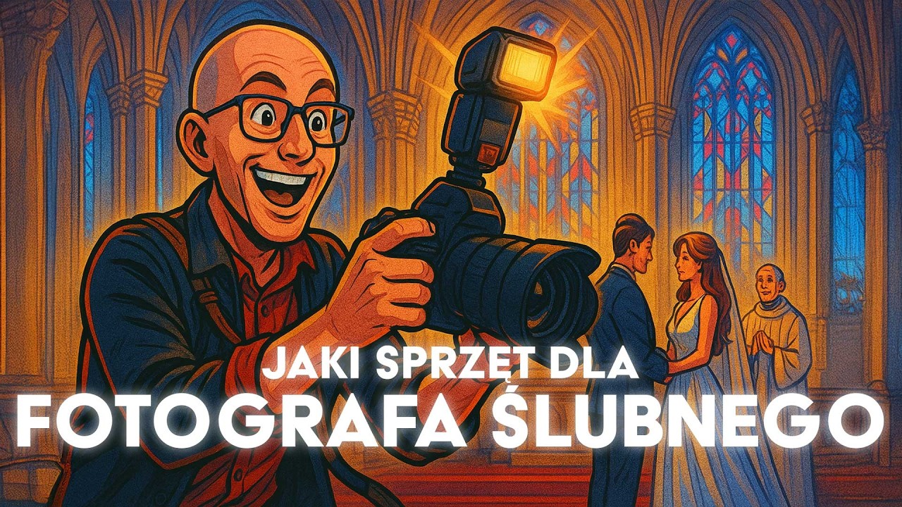 Czym fotografuję reportaż ślubny? | Sprzęt do fotografii ślubnej | Aparat, Obiektyw, Lampa błyskowa
