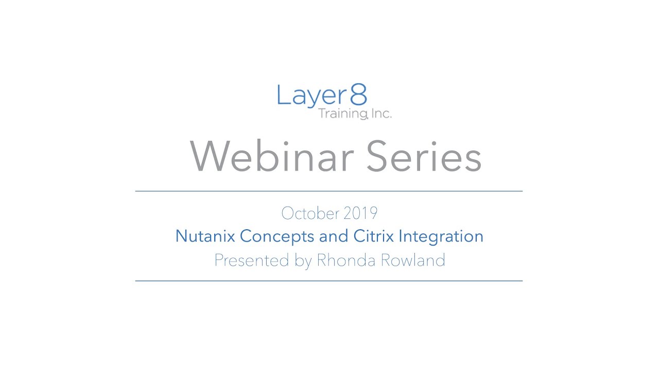Introduction to Nutanix – Your Private Cloud for Virtualization and Storage