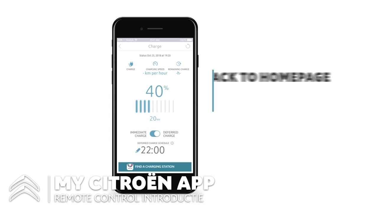 My Citro&euml;n Applicatie - introductie