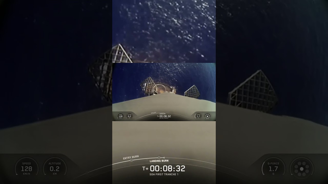 LĄDOWANIE! Misja transportowa SpaceX Tranche 1 w warstwie B