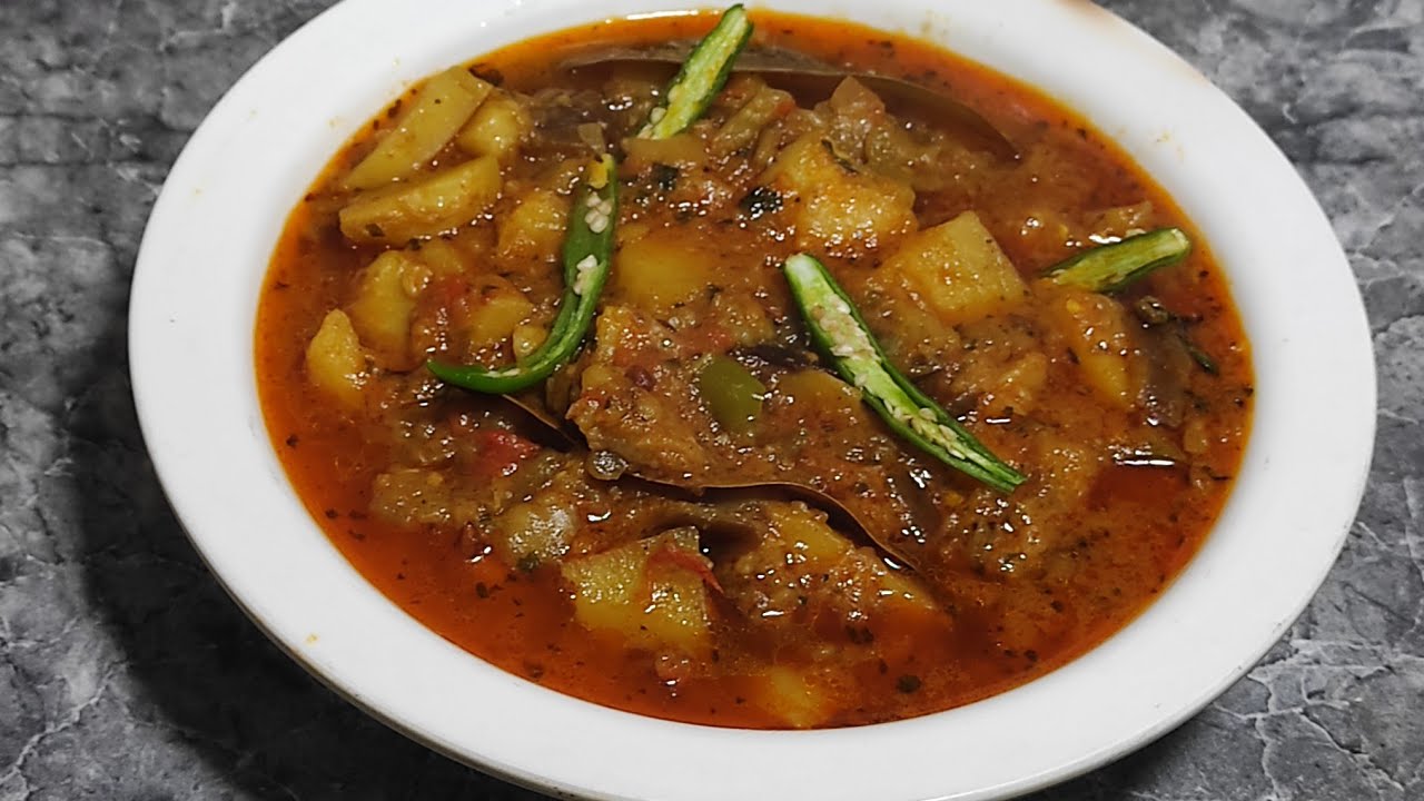 aalu baingan ki sabji | aalu baingan ki sabji kaise banaen | aloo baingan | Ravi Home Recipes