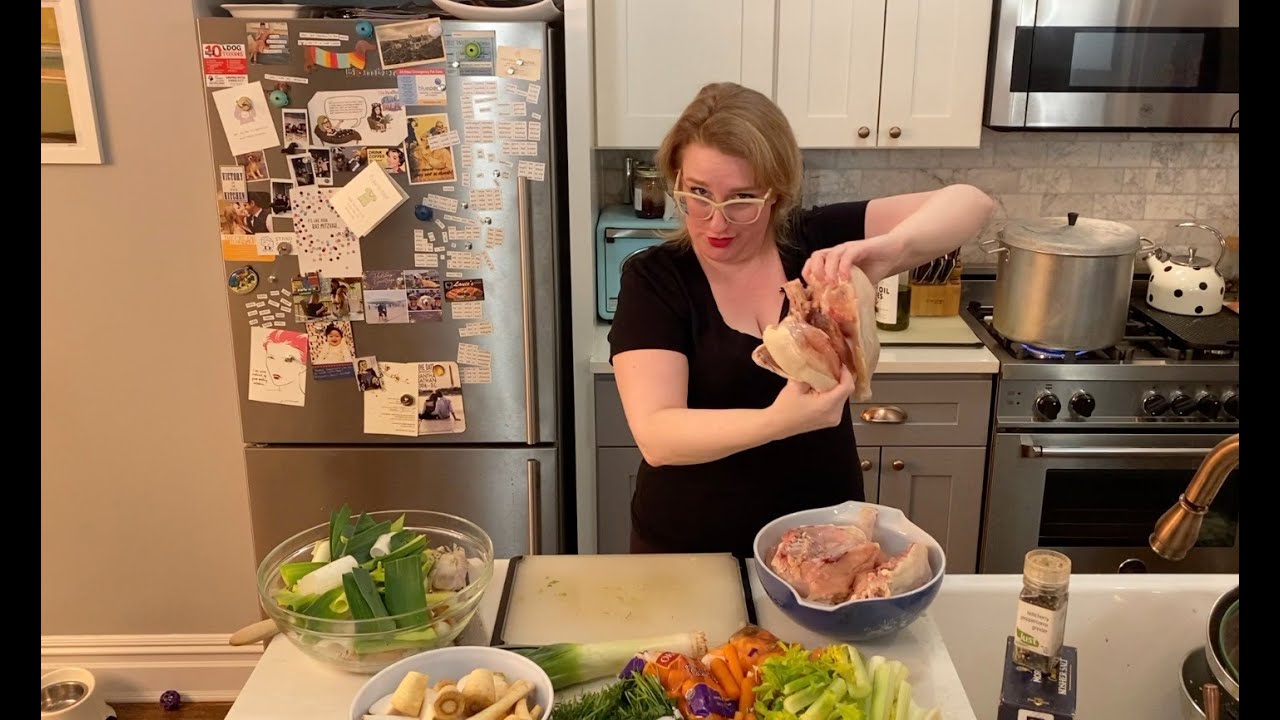 Cooking from Quarantine: Old Fashioned Chicken Soup