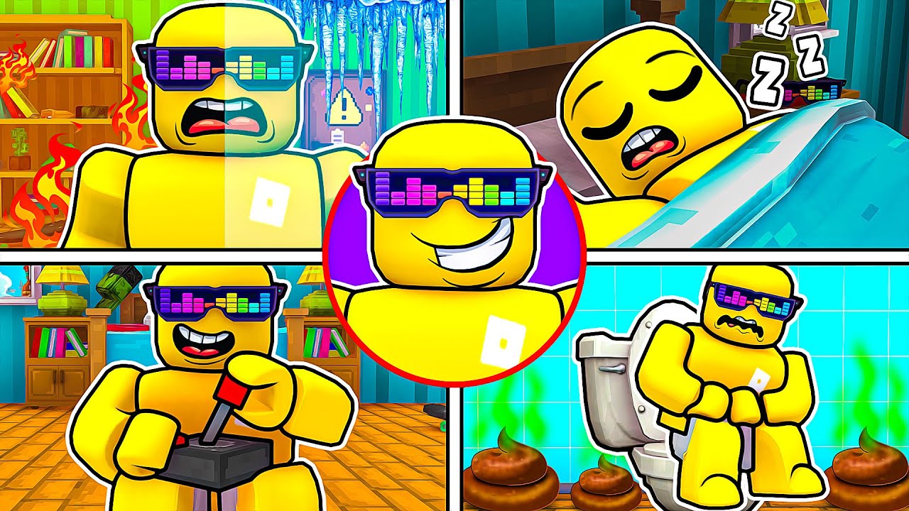 NEED MORE EVERYTHING in Roblox (Need More Heat, Cold, Playtime, Poop, Sleep)