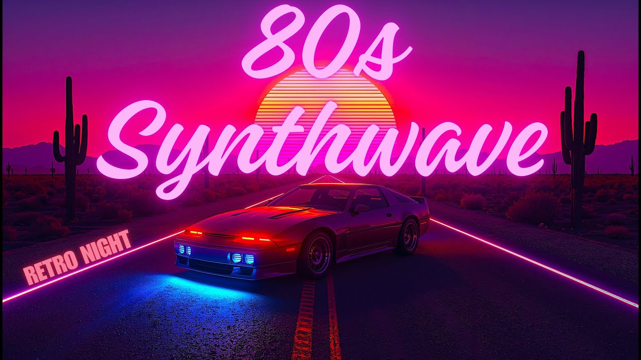 Neon Horizon Rush | 80s Synthwave Night Drive Mix