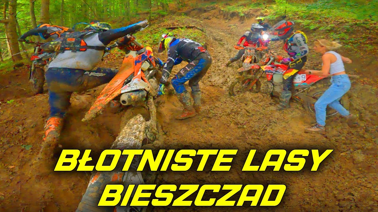 Ciężka przeprawa Enduro w Bieszczadach I PPPCC LESKO I VLOG #027 