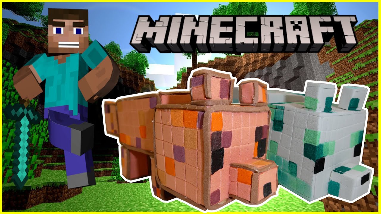 ZORRO MINECRAFT en GOMA EVA | Tutorial paso a paso | Manualidades gamer para hacer en casa