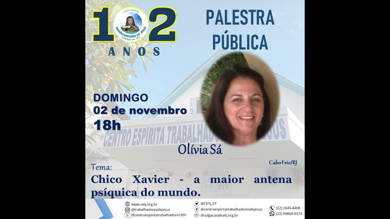 CHICO XAVIER - A MAIOR ANTENA PSÍQUICA DO MUNDO, com Olívia Sá