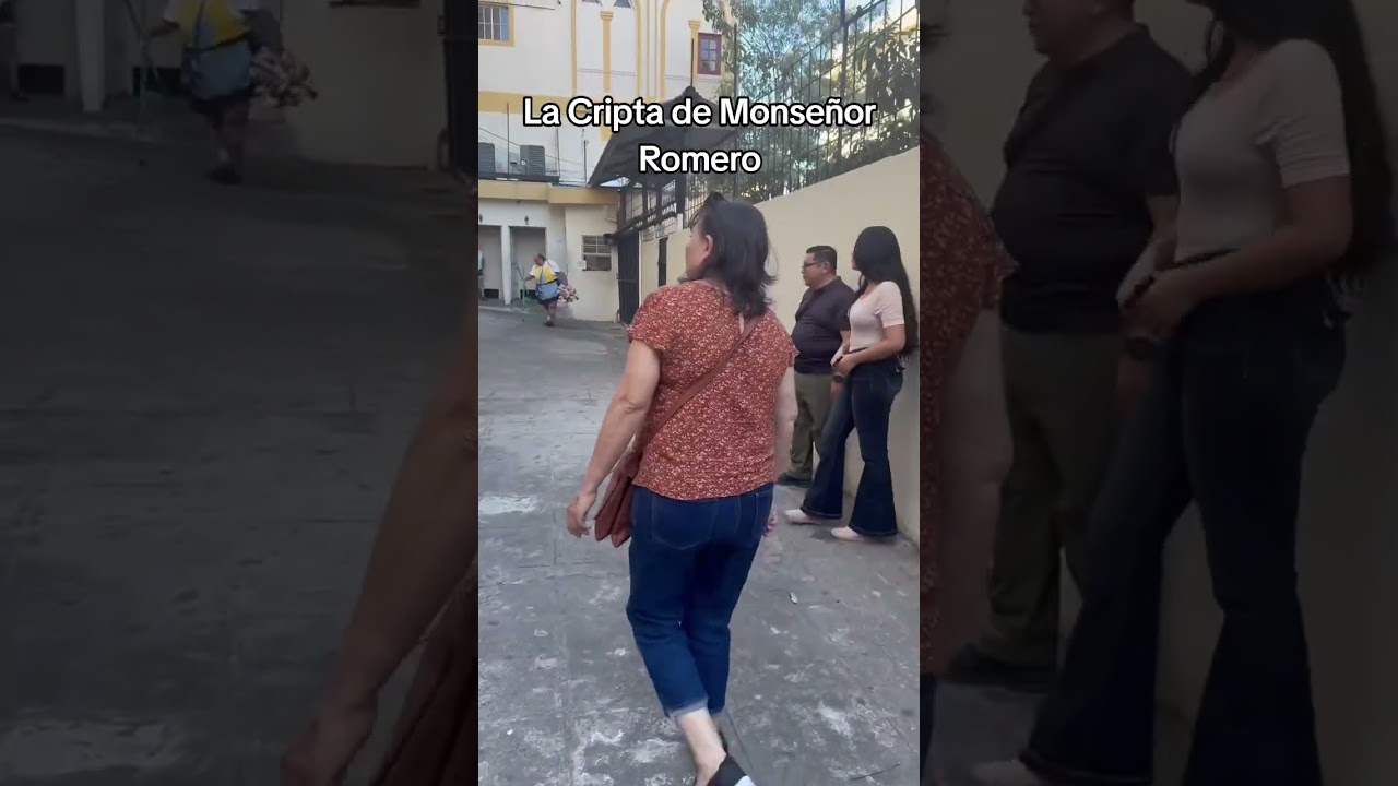 Cripta donde descansan los restos de Monseñor Romero