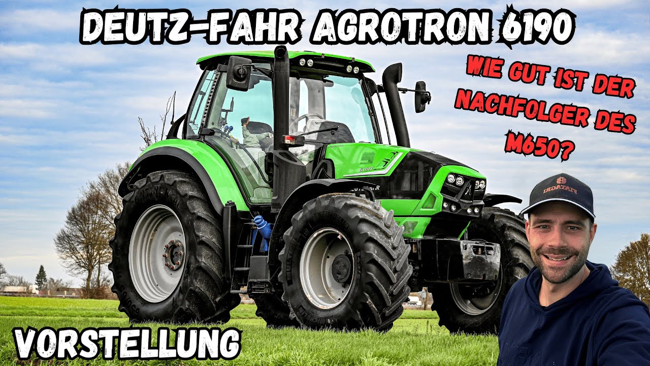 Deutz Agrotron 6190: Alle technischen Daten & Highlights im Überblick | tractorbook Vlog #86