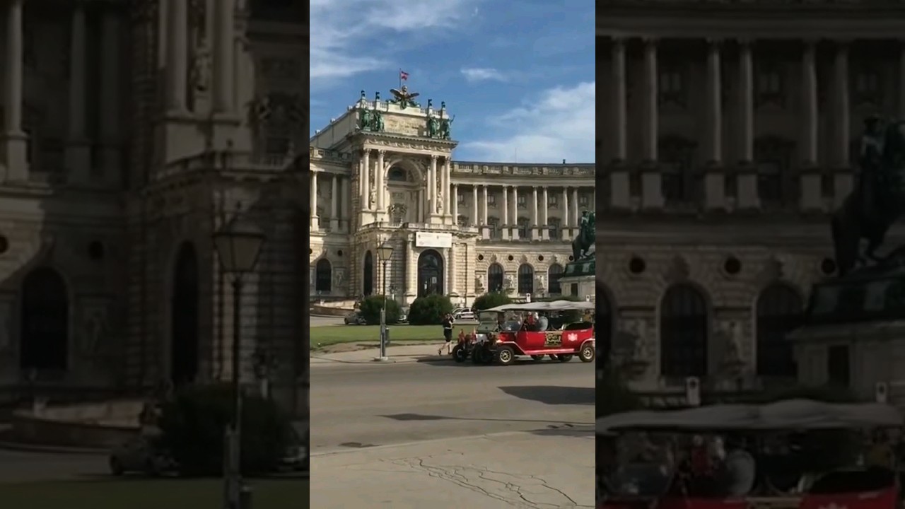 Hofburg palace - Walking through Vienna streets - 