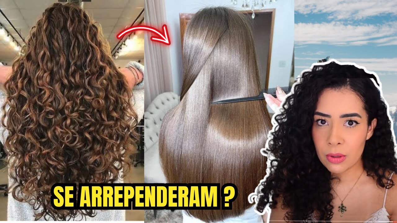 MINHAS SEGUIDORAS ESTÃO ALISANDO! E AGORA?