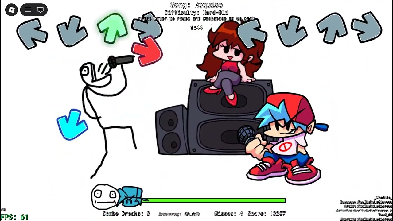playing fnf alone