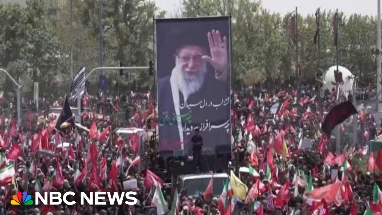 Funeral for Iran&rsquo;s late supreme leader
