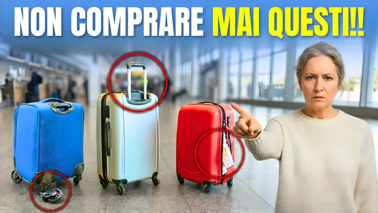 7 Peggiori Caratteristiche dei Bagagli da Evitare a Tutti i Costi