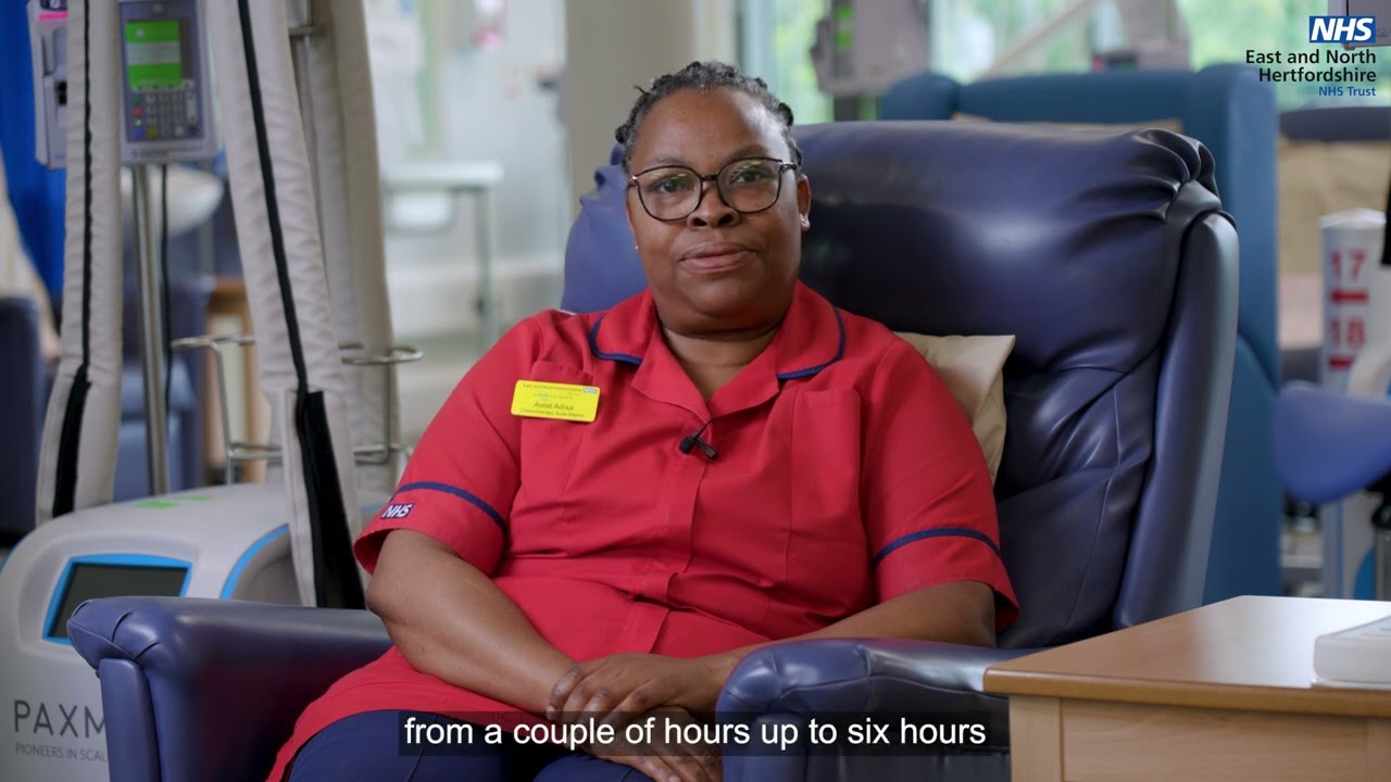 Your appointment at Mount Vernon Cancer Centre