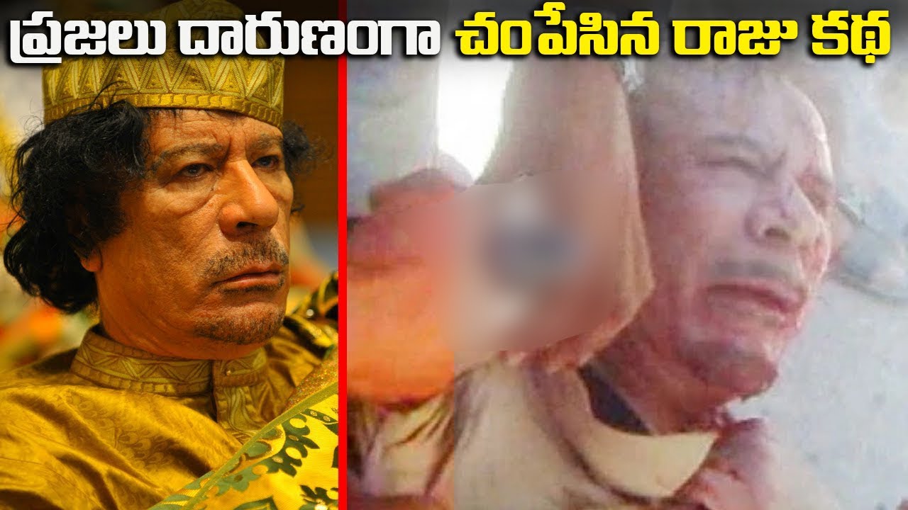 ముఅమ్మర్ గడ్డాఫీ జీవితంలో చివరి 24 గంటలు | The Mystery Of Gaddafi's Final 24 Hours | FN-20 Telugu