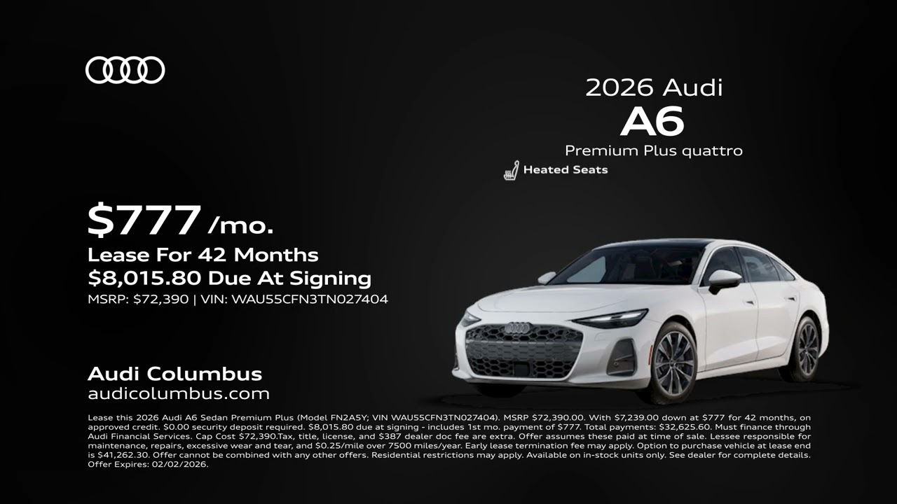 In-Market Audi 01/12/2026 6748256