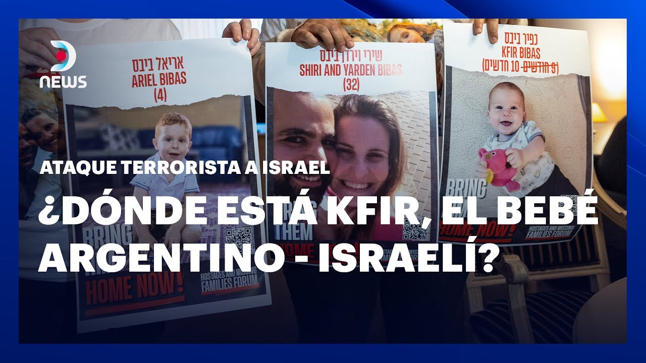 Habla la tía de Kfir Bibas en #DNEWS, el bebé argentino-israelí está próximo a cumplir 1 año de edad