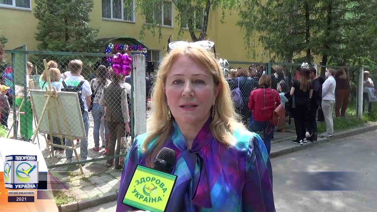 Детский праздник и выставка в Бортничах- Киев глазами детей -школа №9