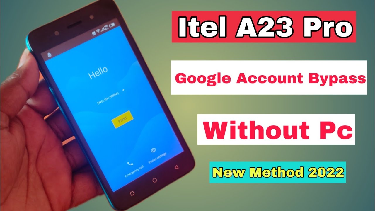 Itel A23 Pro FRP Bypass Without Pc | Itel L5006C google account bypass without pc | New Method 2022