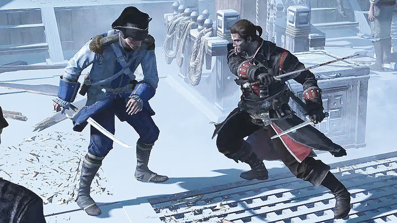 Assassin's Creed Rogue Naval Battles, Weapon Master Kills & Shark Hunting