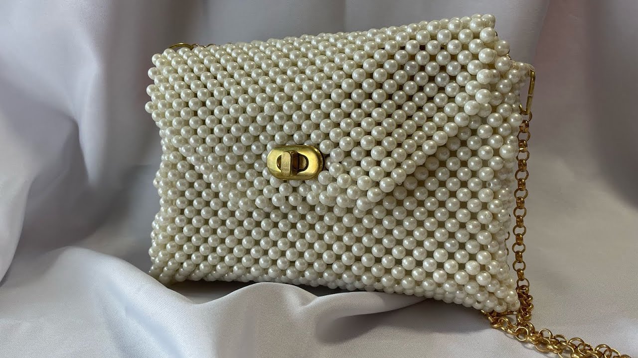 Armado de cartera con perlas ❤️