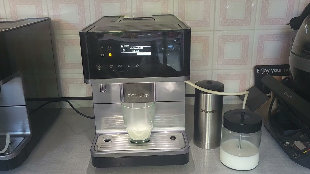 Miele CM 6300 1500W Kaffeevollautomat - Schwarz/Silber Mit OVP