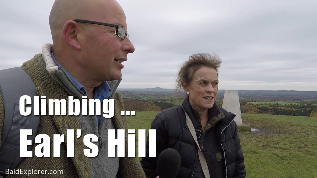 Walks in England: Climbing Earl's Hill in Shropshire