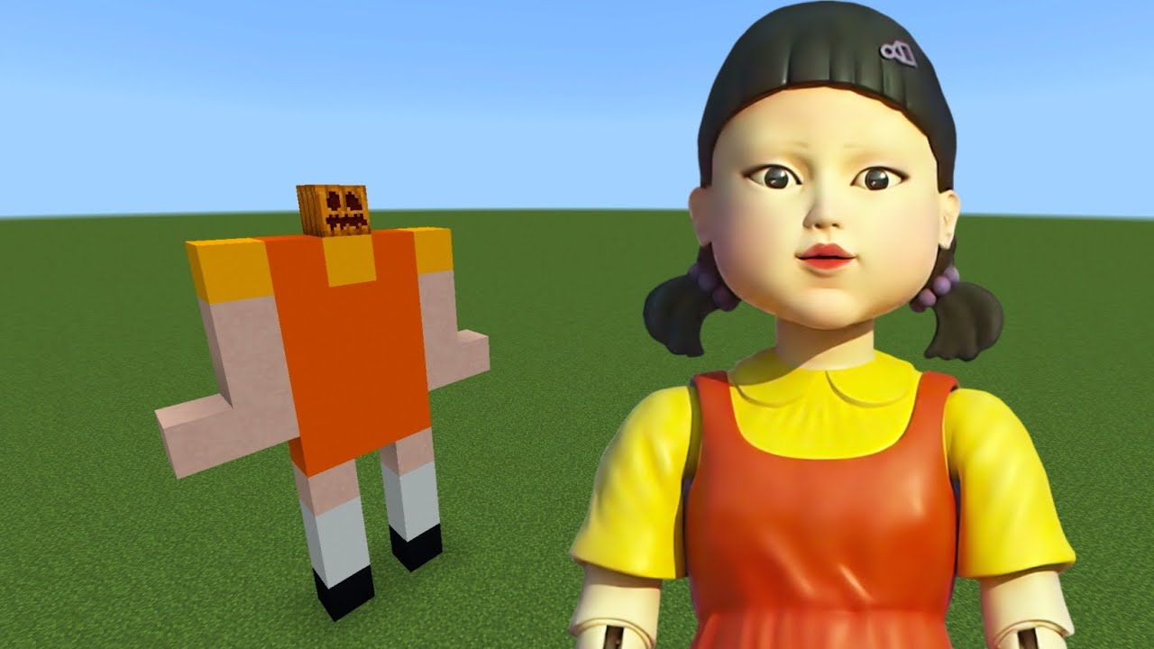 Squid Game Addon in Minecraft PE