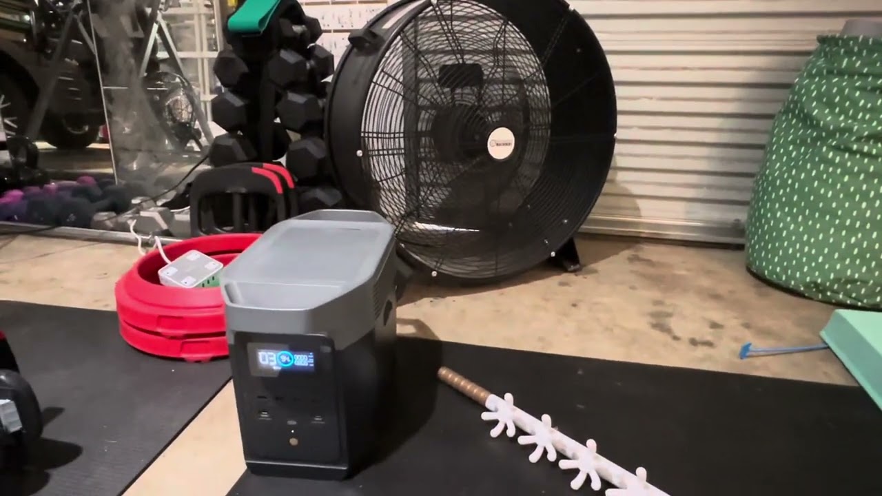 Can Ecoflow Delta 2 Run a Shop Fan?