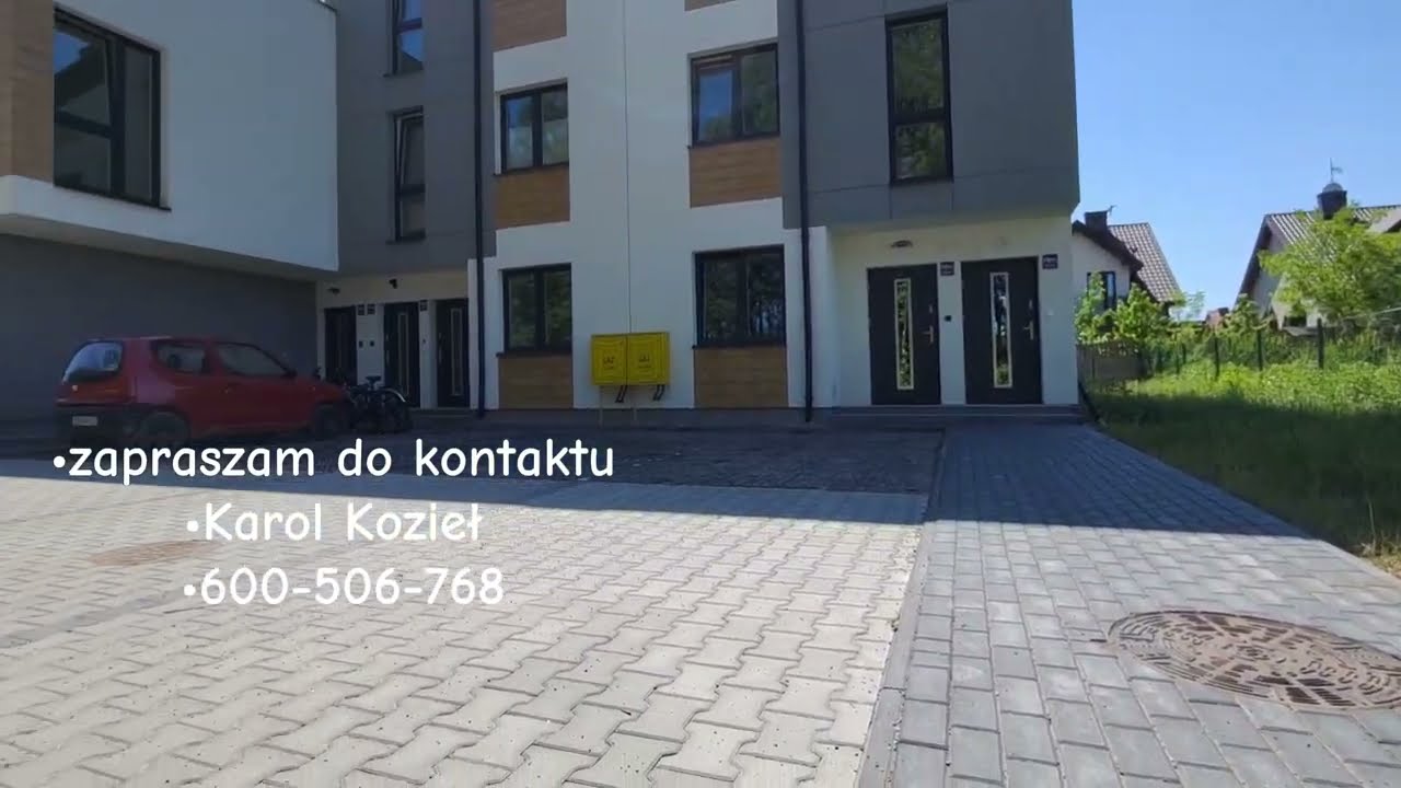 Do wynajęcia | Nowe, dwupoziomowe, bezczynszowe mieszkanie z ogródkiem | Marki ul. Wilcza 19