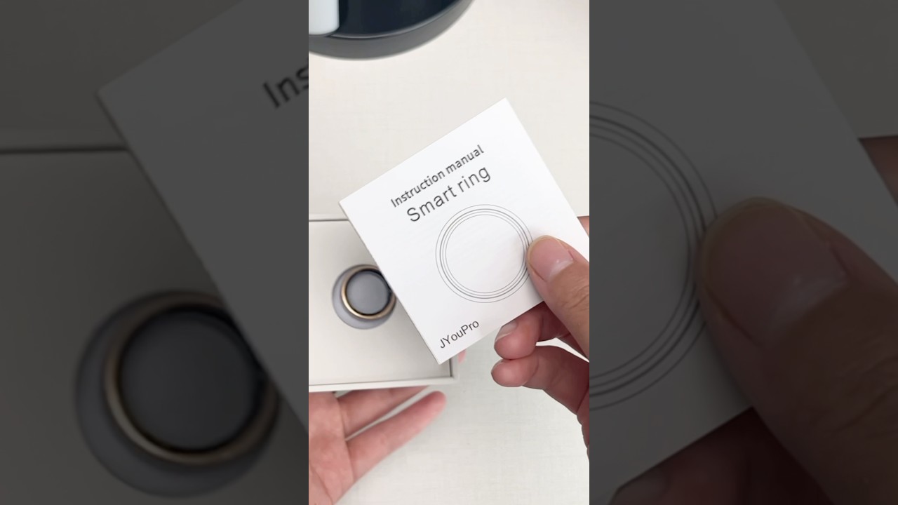 Unboxing_ORIVER Smart ring 