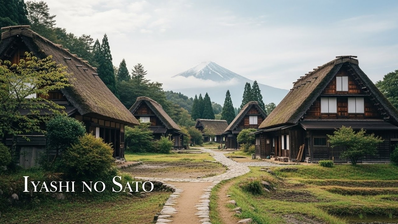 Iyashi no Sato: Vila Tradicional e Paisagem do Japão｜西湖いやしの里根場