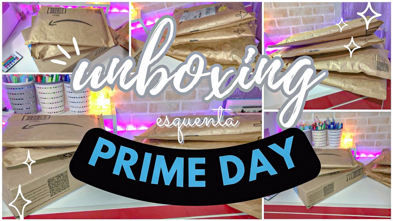 Super unboxing de livros Prime Day 2023 | asmr