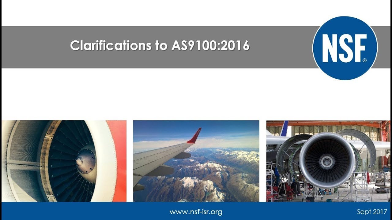 Clarification to AS9100:2016