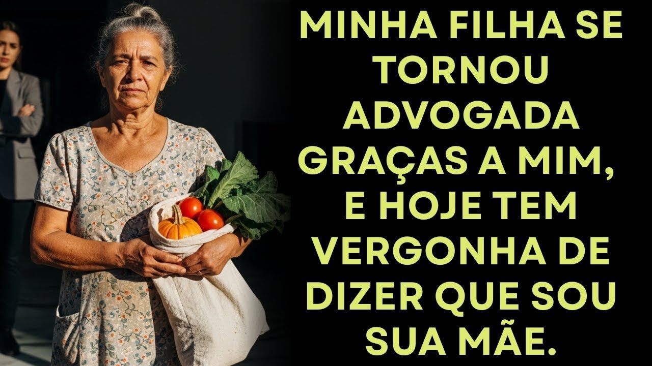 Minha Filha Se Tornou Advogada Graças A Mim, E Hoje Tem Vergonha De Dizer Que Sou Sua Mãe