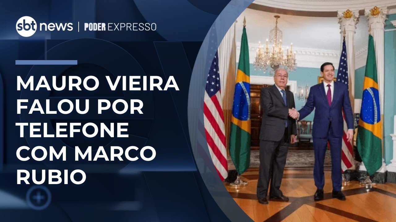 Chanceler brasileiro conversa com secret&aacute;rio dos EUA; saiba os assuntos | #PoderExpresso