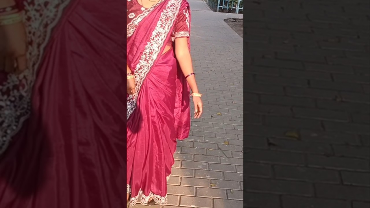 Mera saree look kesa lga.🫣