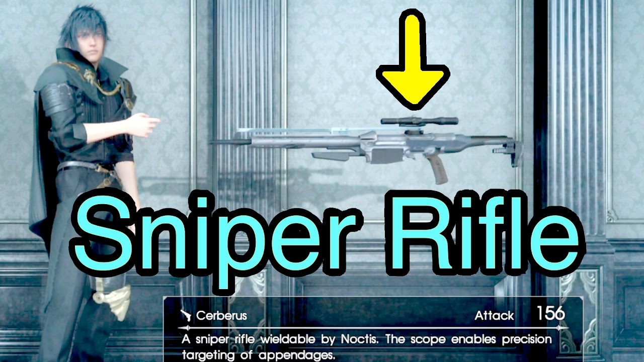 Final Fantasy XV: Cerberus Sniper Rifle (FFXV)