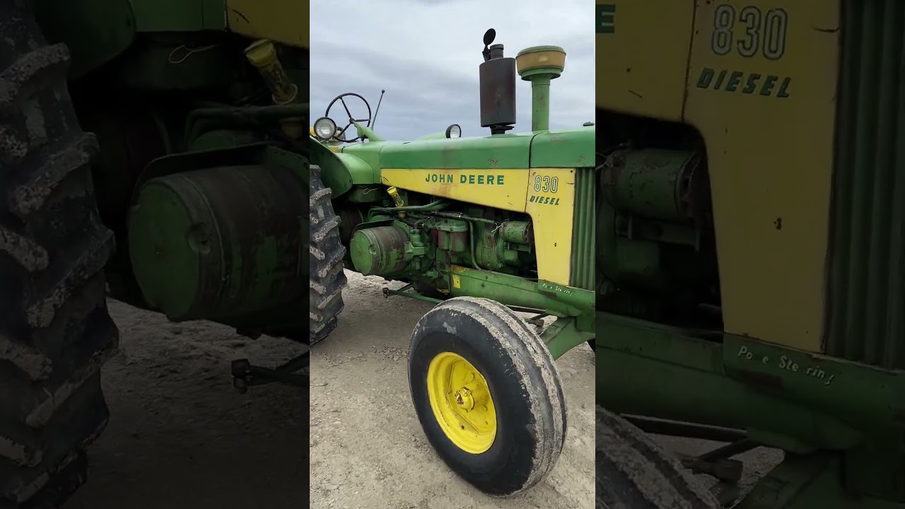 JOHN DEERE 830 2WD TRACTOR I-195526