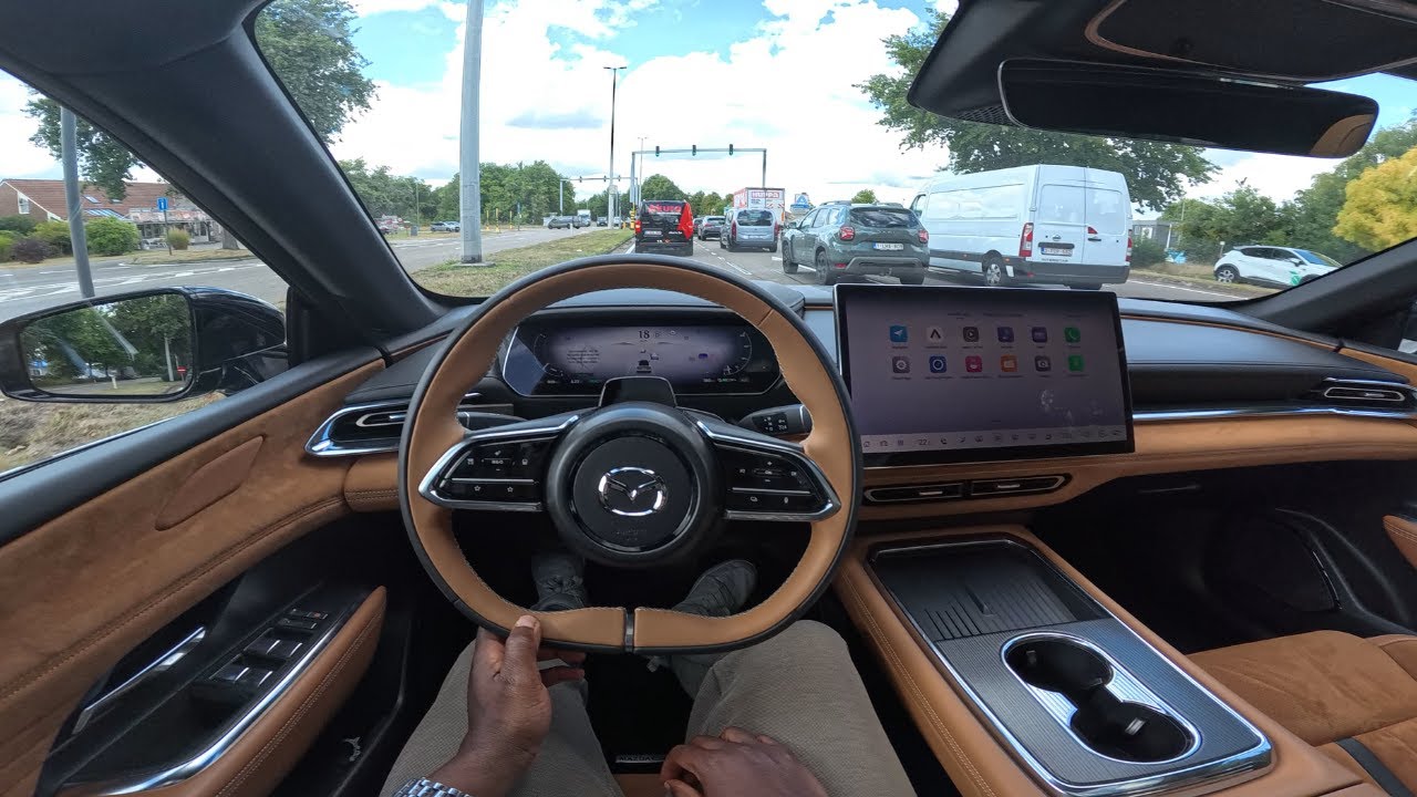 Driving The 2026 Mazda 6e POV Experience IN 4K #mazda #mazdae6 #autos #carreview #ev #carreview