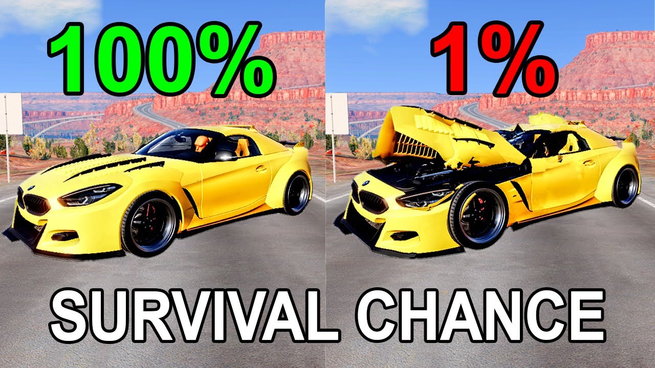 Realistic Survival Chance Crashes #7 | BeamNG.drive