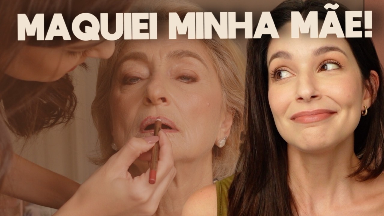 MAQUIEI MINHA MÃE: PASSO A PASSO EM UMA PELE MADURA 70+