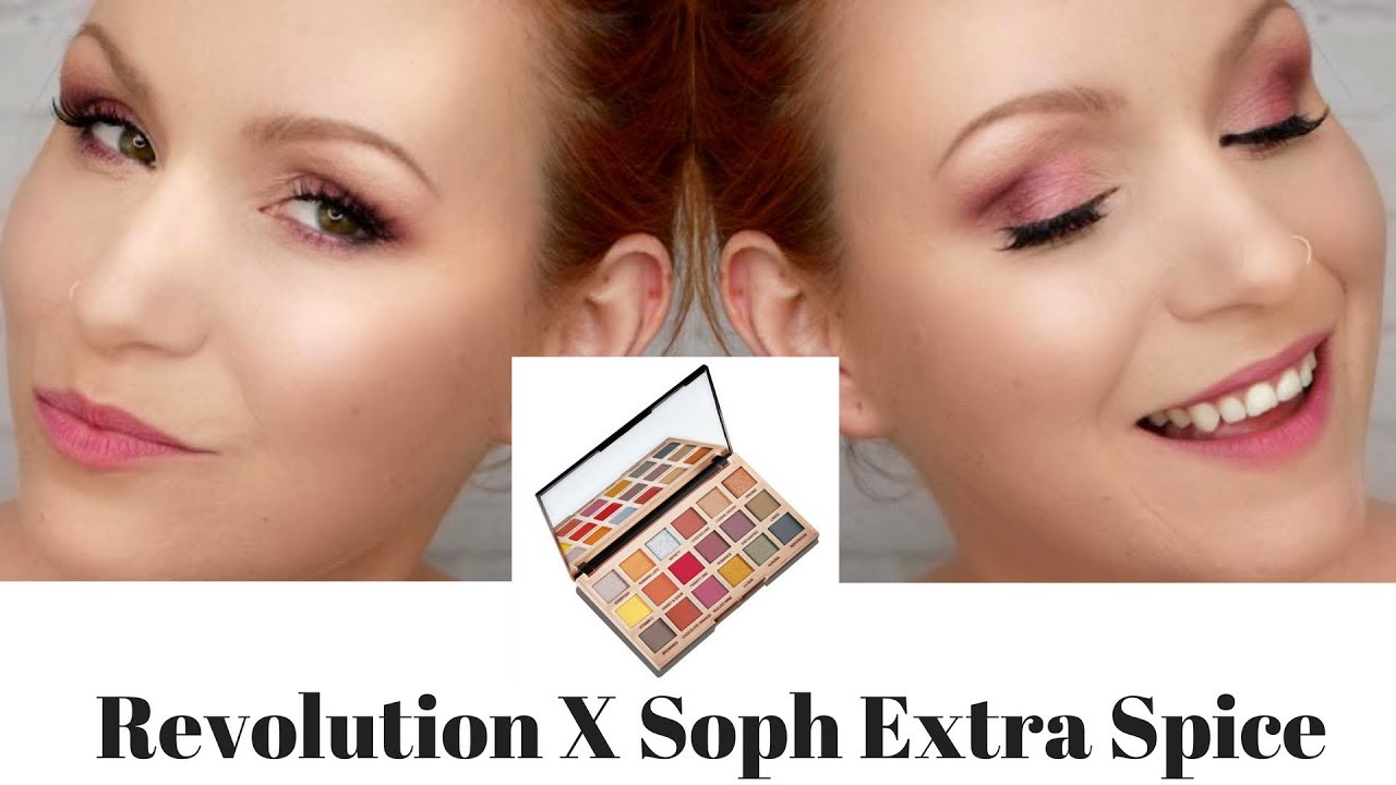 NEW Revolution X Soph Extra Spice Makeup Tutorial + Review + Demo