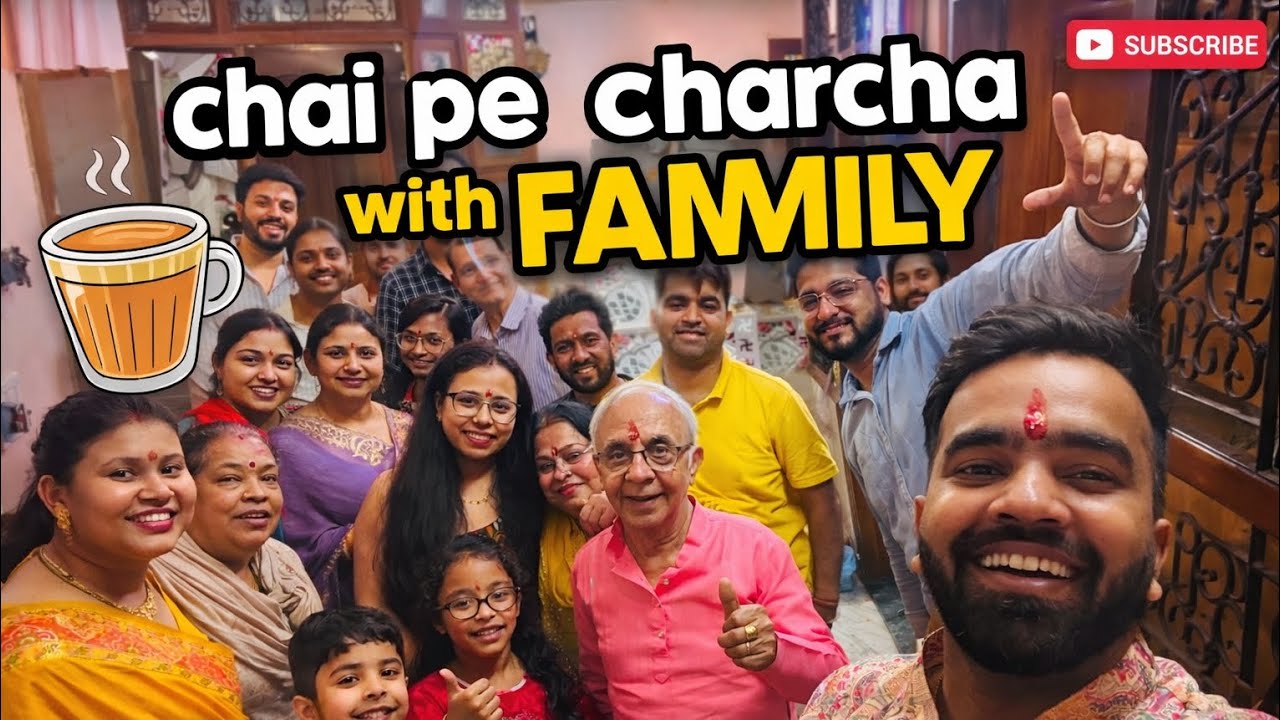 Pooja at home and some Chai-Shai talk 🫠😄😜