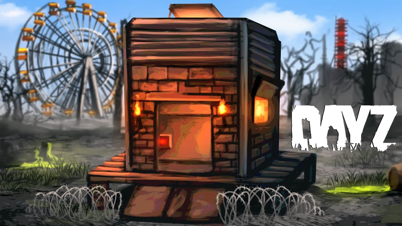 Строим уютное одиночное убежище в DayZ...
