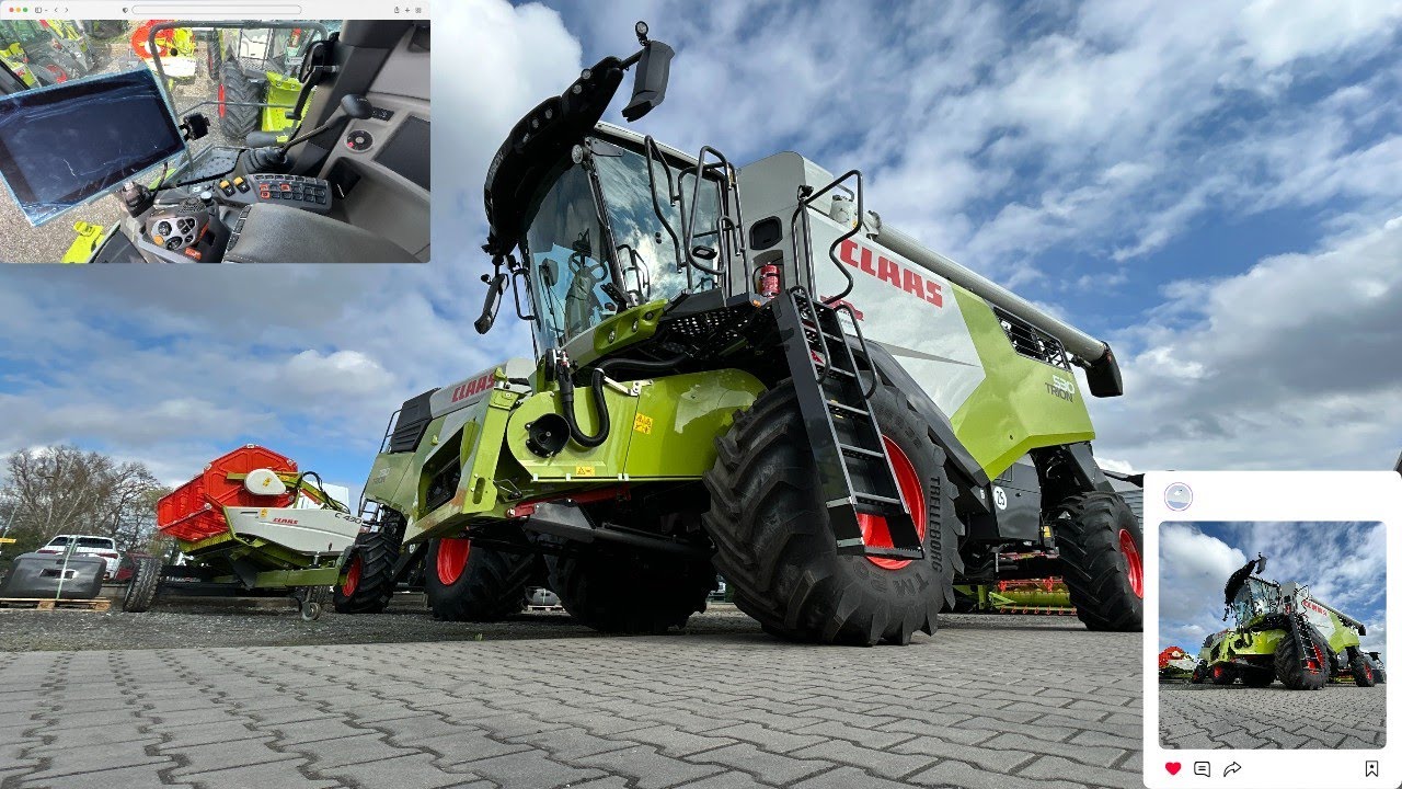 NOWY NABYTEK  *Claas Trion 530*