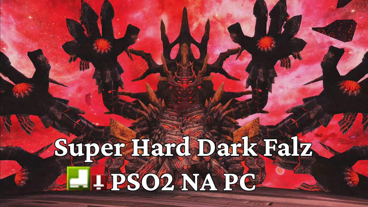 Phantasy Star Online 2 NA PC - Dark Falz Super Hard - lv68 Bouncer/Hunter [Ultrawide 1080p]