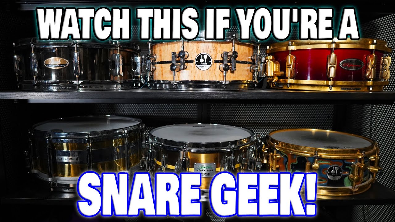 I Play My ENTIRE Snare Drum Collection! 🥁 | That Swedish Drummer