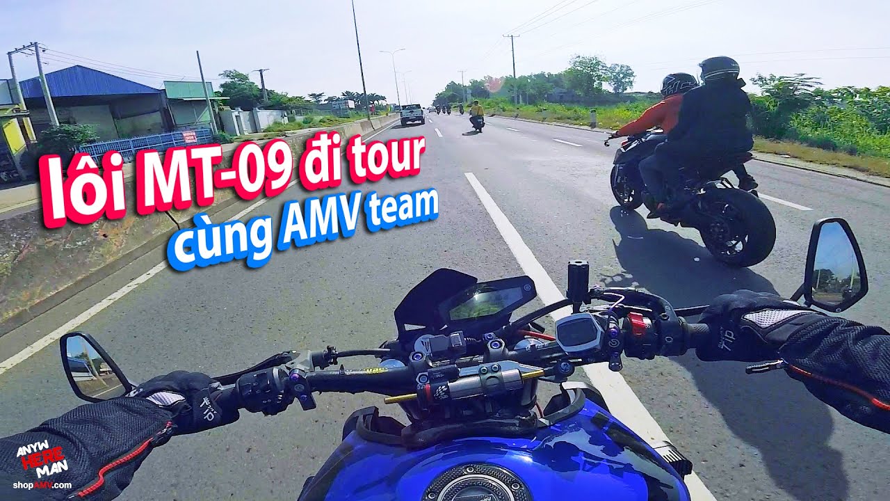 Lôi MT-09 đi tour Suối Mơ cùng AMV team | Travel Vlog